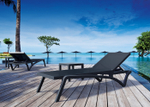 Столик пластиковый журнальный Siesta Contract Ocean Side Table, черный