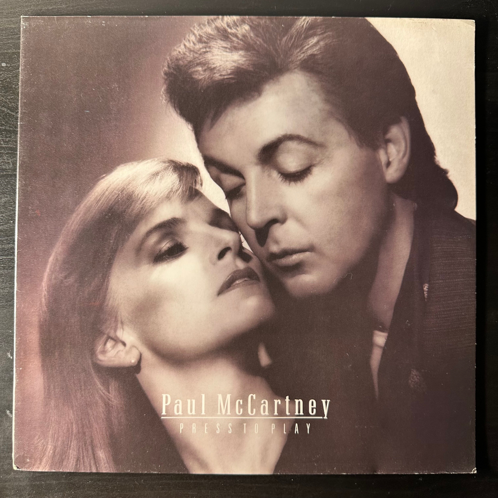 Paul McCartney - Press To Play (Европа 1986г.)