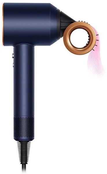 Фен Dyson Supersonic HD15, Prussian Blue/Bright Copper
