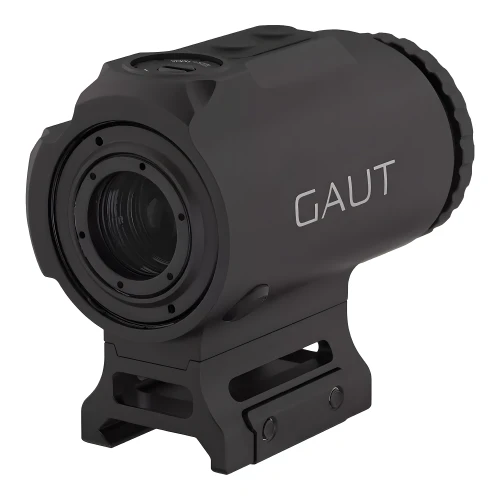 Прицел призматический Gaut Sapphire 1x18, HD, подсветка красная, Picatinny
