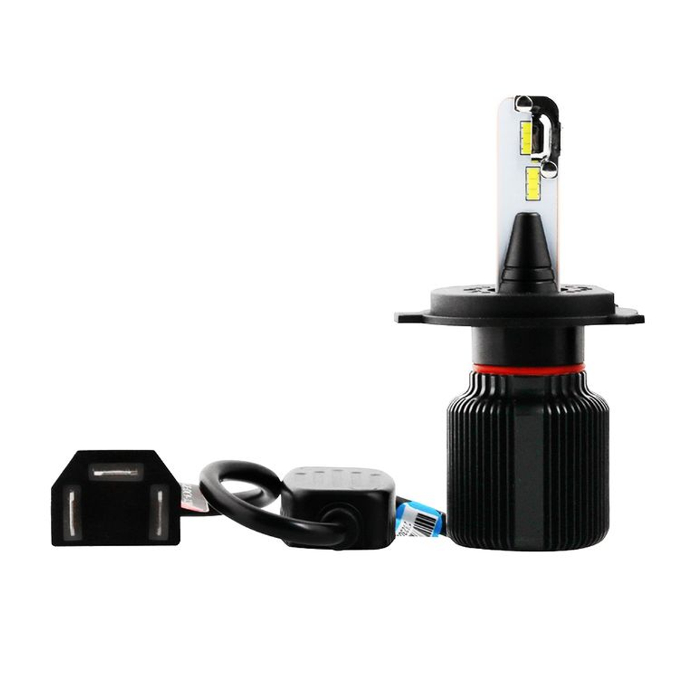 Cветодиодные лампы H4 Sariti J1 Seoul Csp, 5500К, 12V, 25W, EMC (комплект, 2шт)