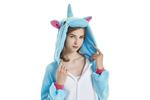 Кигуруми FunFur Единорог Пегас Голубой XL
