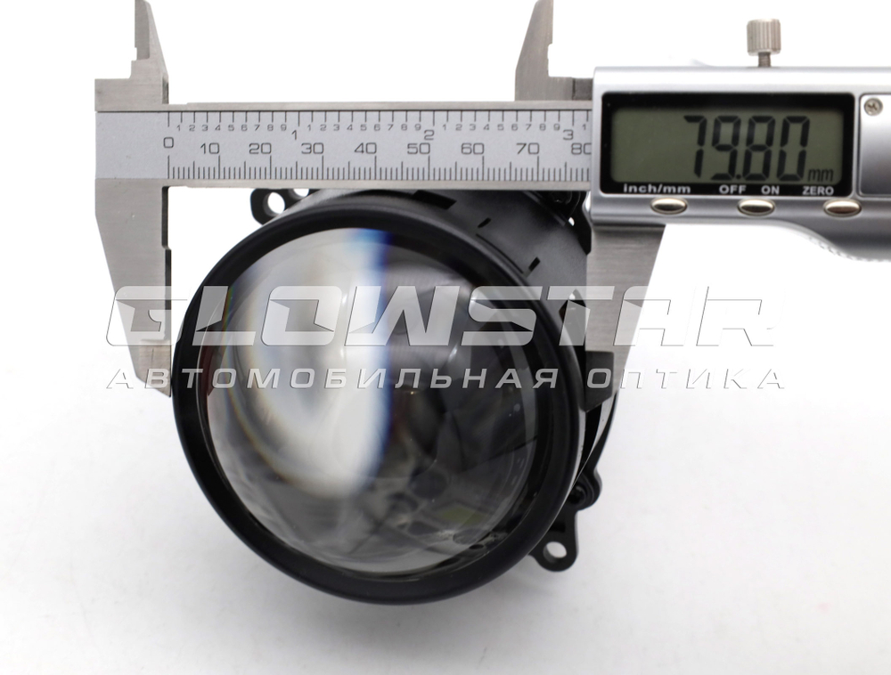 Билед модули Aozoom A11 3.0 дюйма, 2 чипа, 5500K, 12V, 56W/64W, крепление 3R и съемное гаечное (комплект, 2шт)