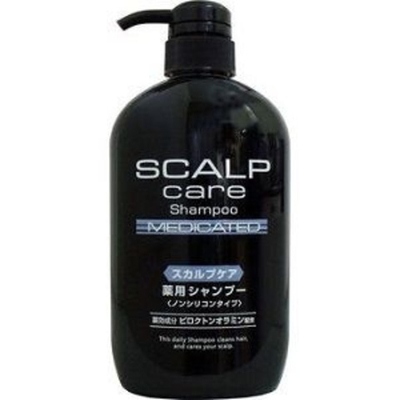 Шампунь лечащий для ухода за кожей головы Scalp Care Medicated, Kumano 600 мл