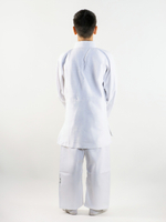 C333 Кимоно для дзюдо подростковое Clinch Judo Silver FDR белое