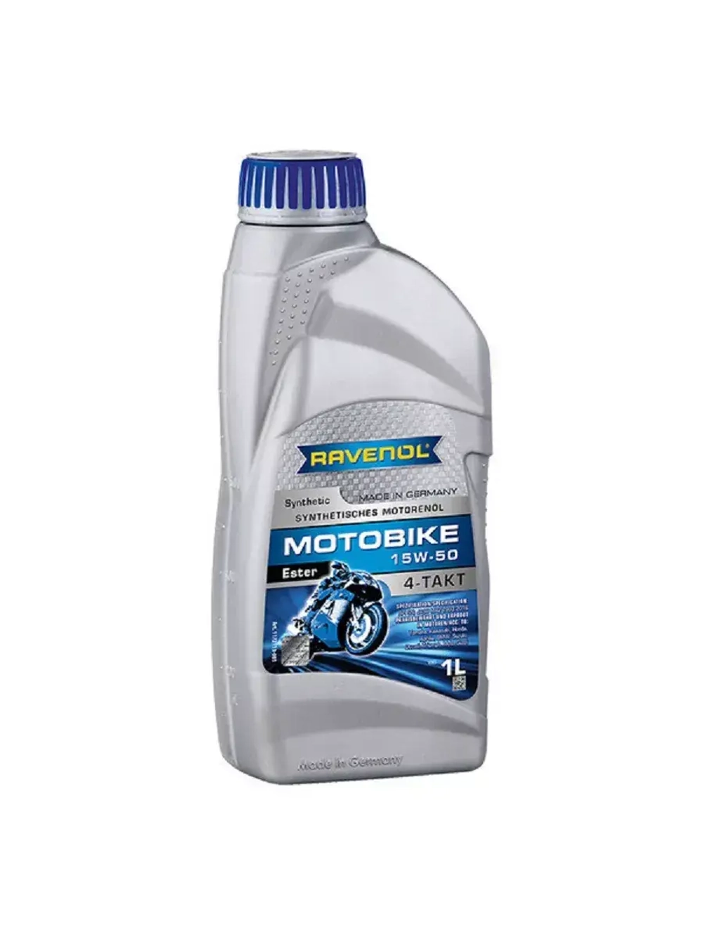 Моторное масло RAVENOL Motobike 4-T Ester SAE 15W-50 (1л)