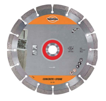 Алмазный диск 300х25,4х2,8мм серия Concrete Hawera 225222