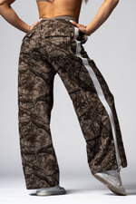 Брюки Oversized Sweatpants POWER 896 СВЕТЛО-КОРИЧНЕВЫЙ КАМУФЛЯЖ