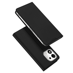 Чехол книжка из кожи черного цвета для смартфона Honor 600 Smart и X7e Plus, серия Skin Pro Series от Dux Ducis