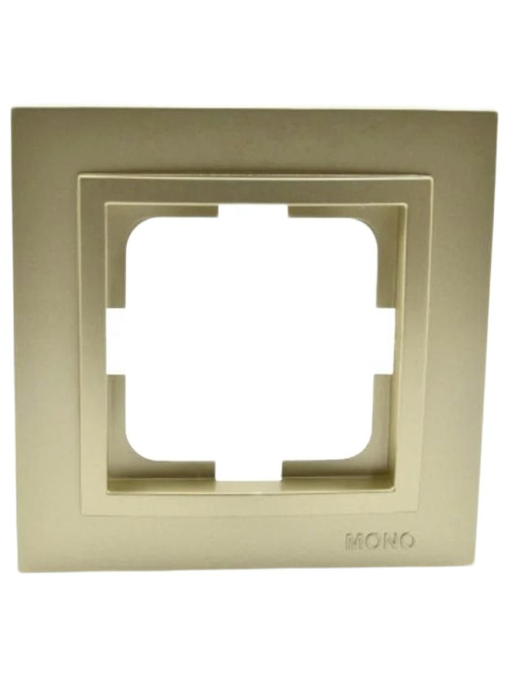 Рамка1-я Mono Electric DESPINA титан 102-220000-160