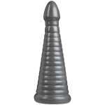 Серая анальная пробка 27,9см Doc Johnson American Bombshell Rockeye 0270-38-CD