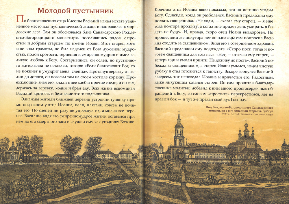 Невидимые крылья. Житие преподобного Василия Сибирского: подарочная (Ново-Тихвинский женский м.)