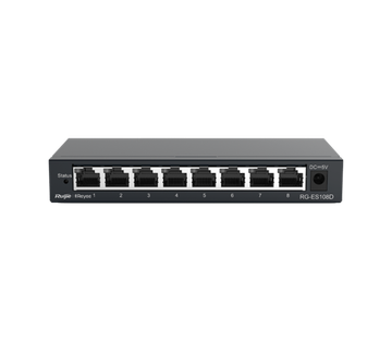 Неуправляемые коммутаторы в металлическом корпусе RG-ES105D серии RG-ES100