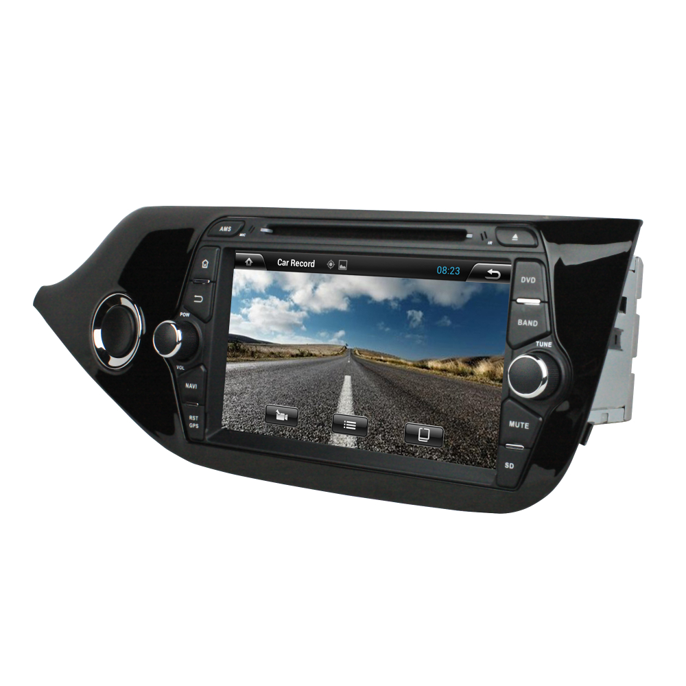 Установочный комплект для KIA Ceed II 2012+ (рамка глянец)  KUBERG KD-8055-P30