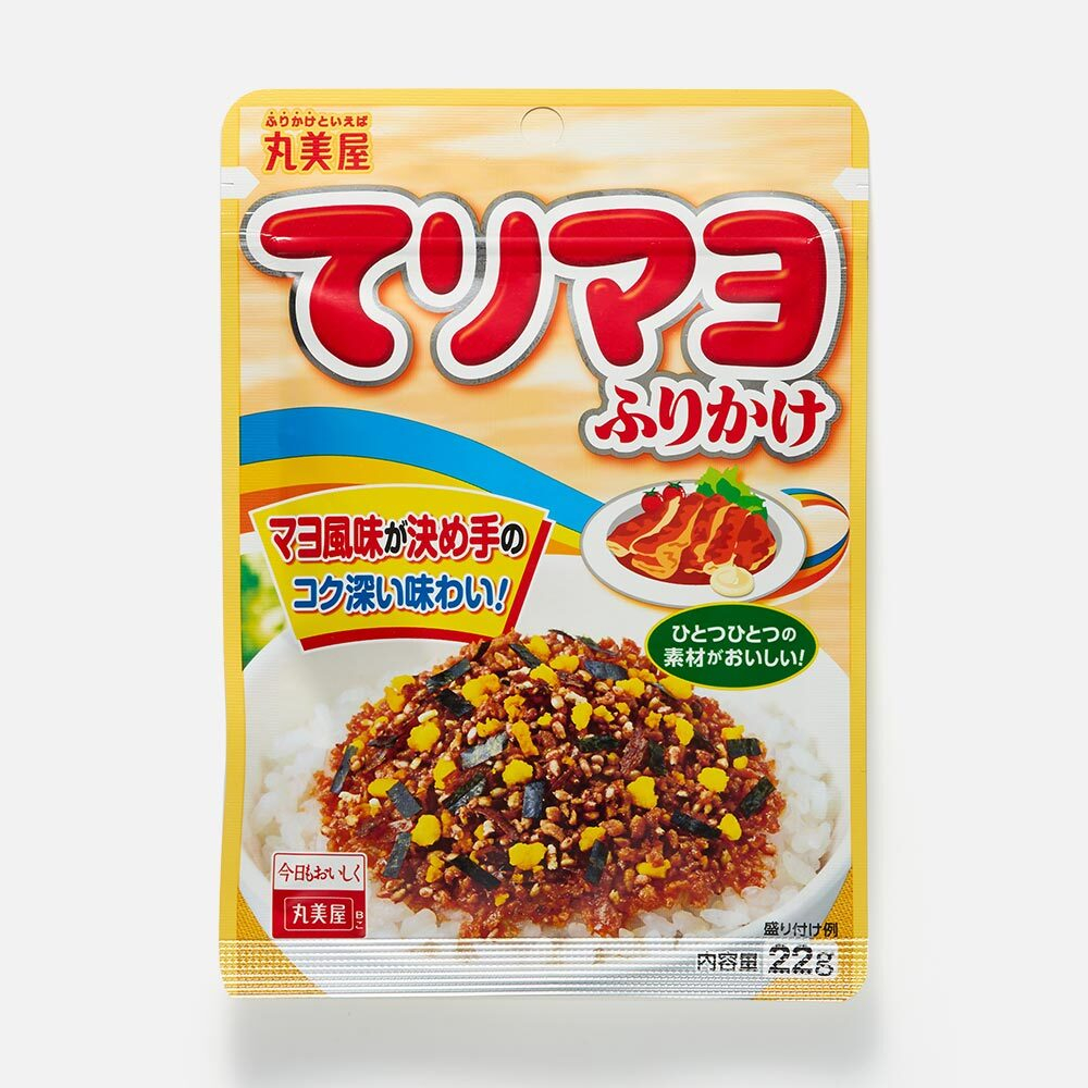 Приправа Marumiya Furikake для варёного риса с майонезом и соусом терияки, 22 г