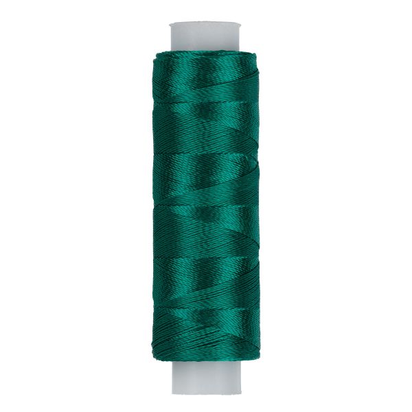 Нитки вышивальные Gamma V150/2, 10х200 ярдов, 3370 т.изумрудный