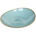 Тарелка керамическая «Tiffany Blue» 22*19,5*5см