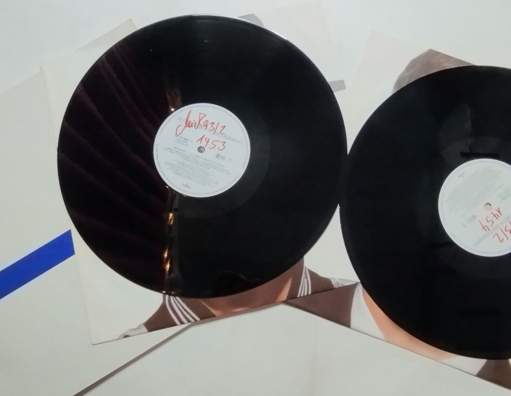 Винтажная виниловая пластинка LP Pet Shop Boys Discography (The Complete Singles Collection) (Germany 1991)