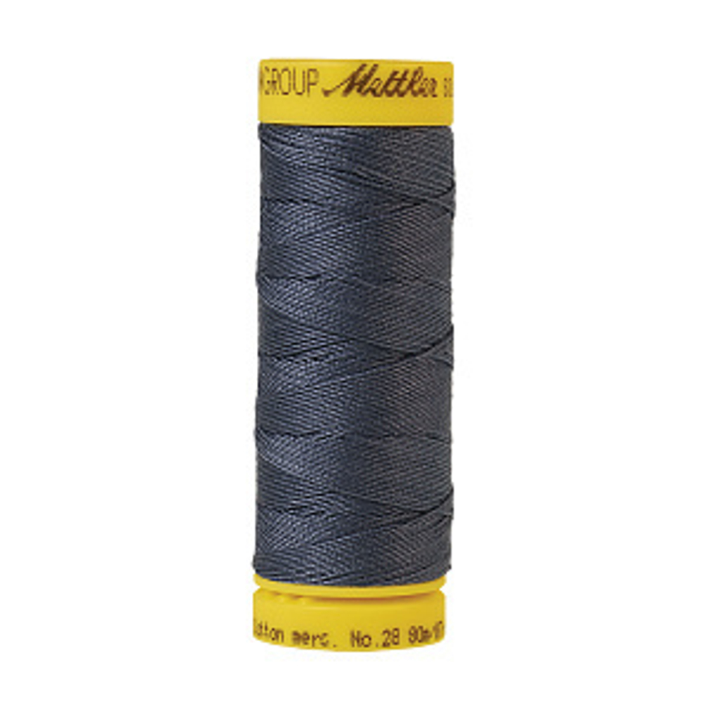 Нить швейная отделочная Silk-Finish Cotton (намотка 80 м) (Mettler, 100%хлопок, 0311)