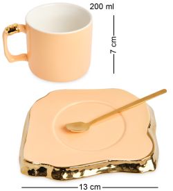GAEM Art MUG-398/3 Чайная пара «Перемены к лучшему»