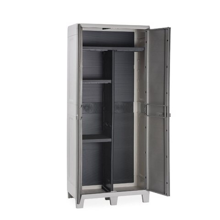Уличный пластиковый шкаф Toomax Woody's XL Utiliy Grey