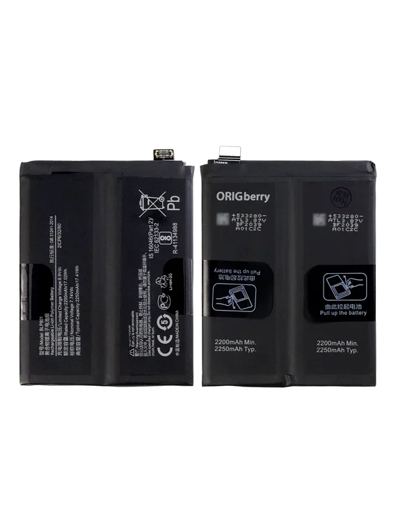 Аккумулятор для OnePlus 8T 4500 mAh (BLP801) ORIGberry