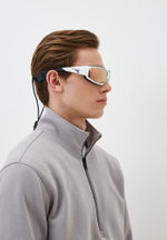 Спортивные очки LiP Typhoon / Gloss White - Black / Zeiss/ PA Polarized / Rose Gold Lens