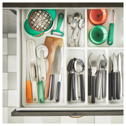IKEA UPPFYLLD  (ИКЕА УППФЙЛЛД)  -  Нож для пиццы — кремовый