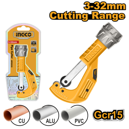 Труборез INGCO HPC0232 INDUSTRIAL 3-32 мм