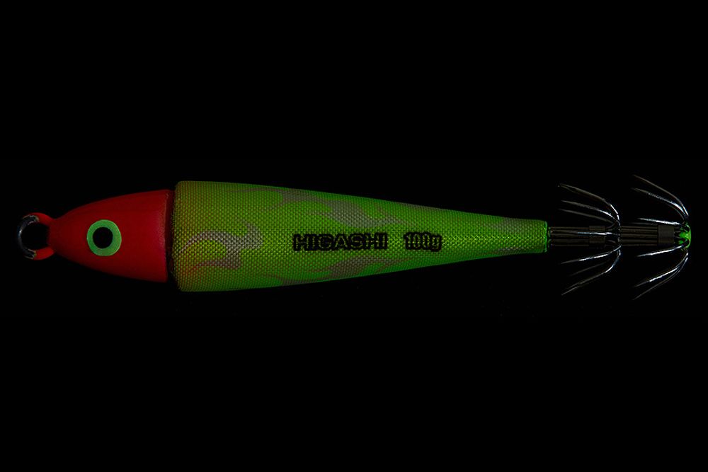 Кальмарница HIGASHI Squid Cloth sinker 100g #05 Neon Fireman