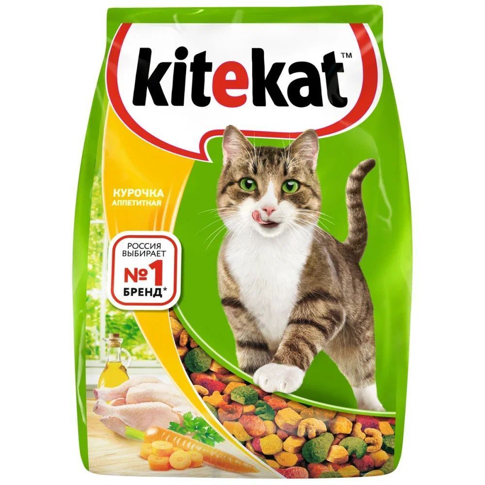 Сухой корм Kitekat для кошек Курочка аппетитная 350 г Сухой корм Kitekat для кошек Курочка аппетитная 350 г