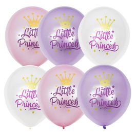 Воздушные шары 12"/30см рис. Little Princess 25шт