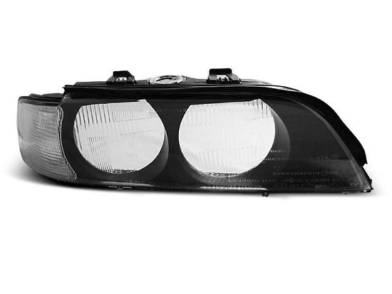 Комплект стекол передних фар для BMW 5 E39 (95-00) Black
