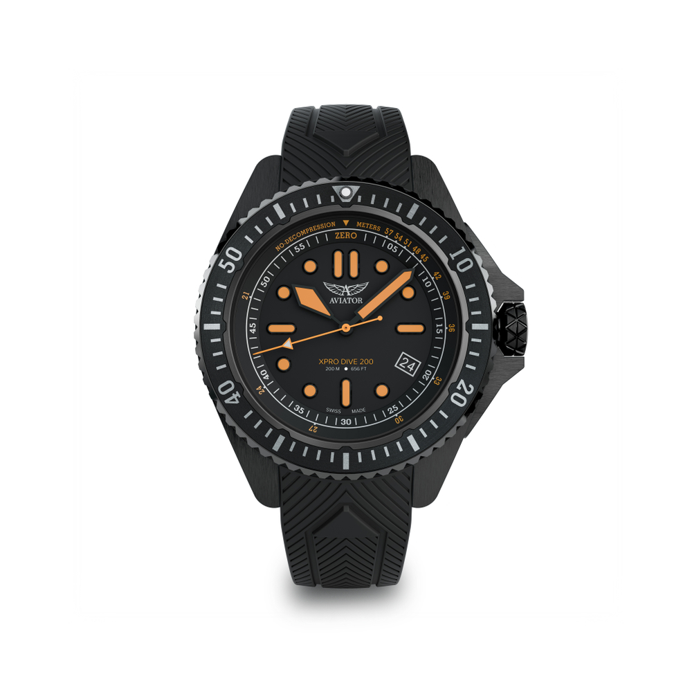 Чаcы кварцевые AVIATOR X-PRO DIVE 200 V.1.42.5.378.6 мужские