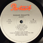 Accept – Russian Roulette (Япония 1986г.) Т