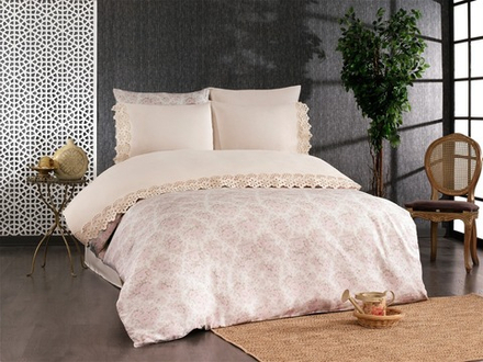 Gelin Home КПБ 6 пр. ROSE пыльная роза пододеяльник 200*220, простынь 240*260, наволочки 50*70 2шт, декоративные наволочки 50*70 2шт GLNN603