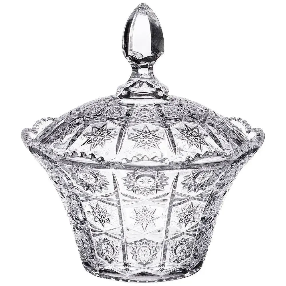 Конфетница muza crystal 17*17*20 см.