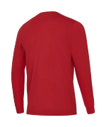 Футболка баскетбольная с длинным рукавом DIVISION PerFormDRY Pre-Match Longsleeve Jersey, красный