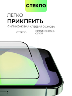 Матовое стекло BROSCORP для Apple iPhone 13 Pro Max оптом (арт. IP13PROMAX-FSP-GLASS-MATTE)