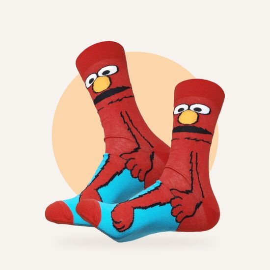Носки Улица  Сезам — на фирменном фоне OH MY GEEK
