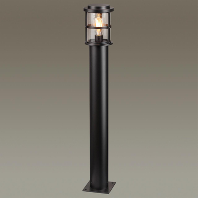4964/1F NATURE ODL22 715 черный/стекло Ландшафтный светильник на столбе E27 1*60W IP44 MAGUS