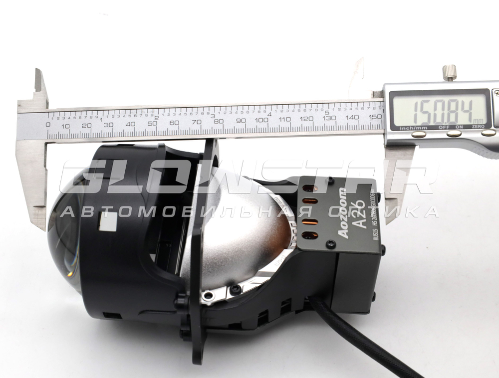 Билед модули Aozoom A26 3.0 дюйма, 2 чипа, 6000K, 12V 63/71W, 5400/5700Lm (комплект, 2шт)