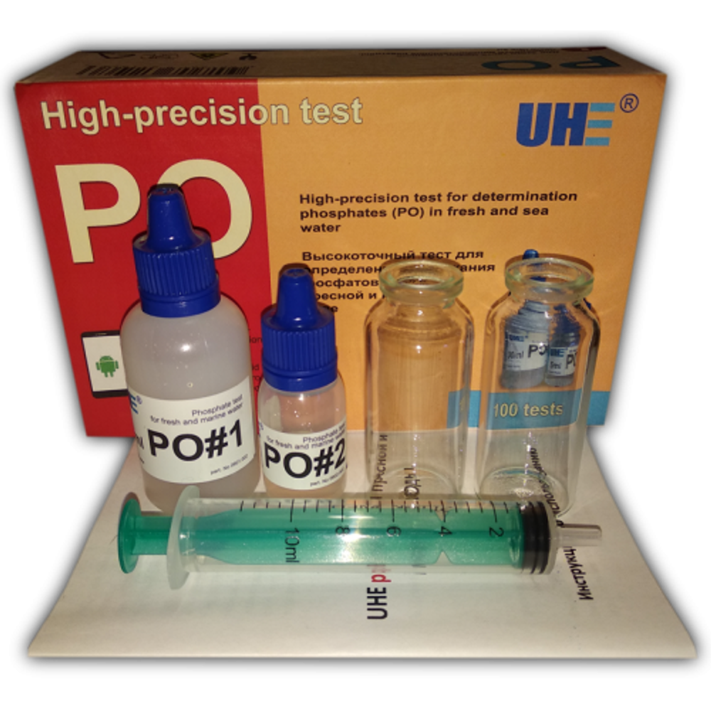Тест UHE PO4 (фосфаты)