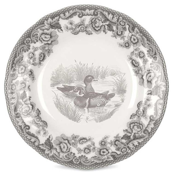 Тарелка пирожковая 15см Spode Деламер, сельские мотивы Утка
