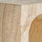 Консоль Thiennes из травертина, 60х35х35 см