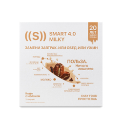Energy Diet Smart 4.0 Milky Энерджи Диет "Кофе с молоком" 15 порций (с молоком)