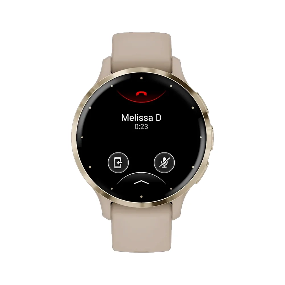 Умные часы Garmin Venu 3S, 41mm, Soft Gold / French Gray (010-02785-02)