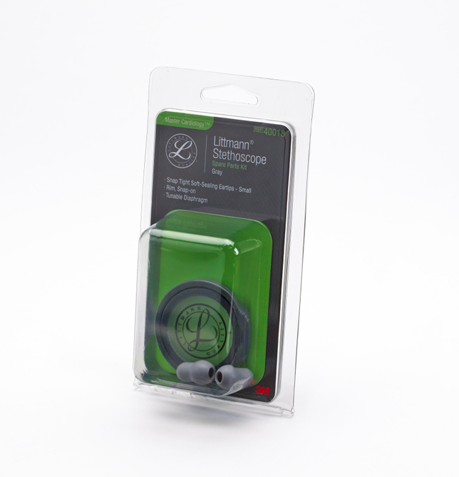 Набор запасных частей для Littmann Master Cardiology (малые ушные наконечники, диафрагма) серый
