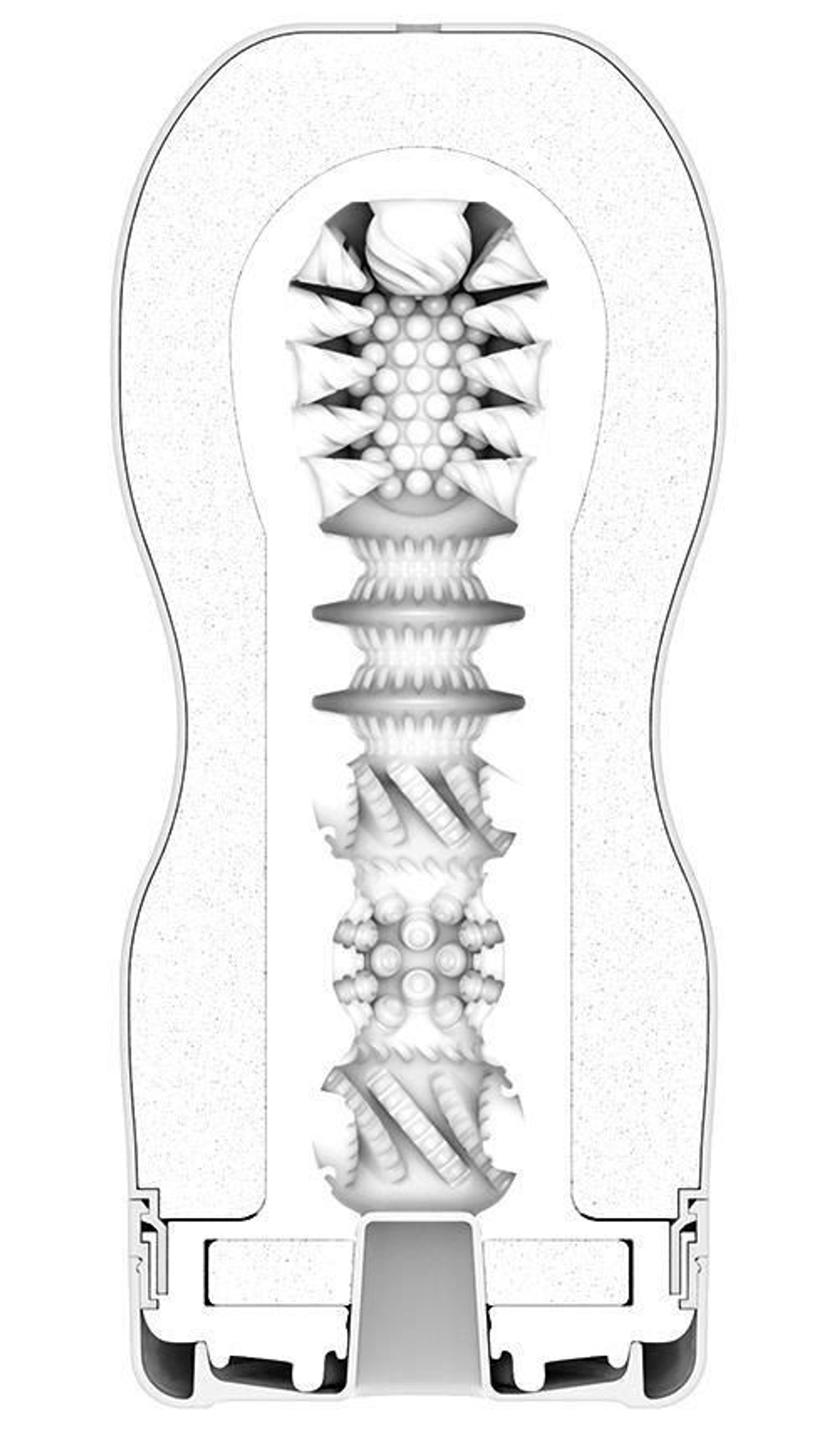 Мастурбатор TENGA Premium Vacuum Cup Soft (Цвет: белый)