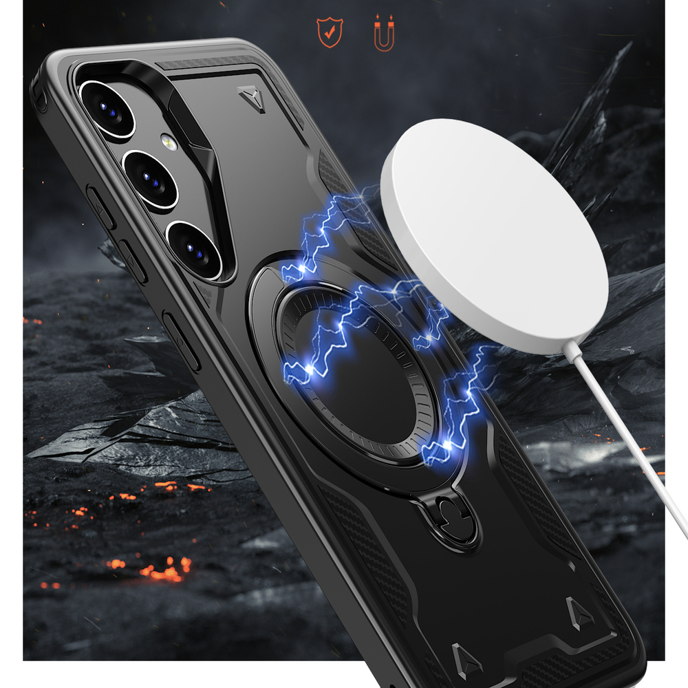 Чехол Magneto Case с кольцом для Samsung Galaxy S25
